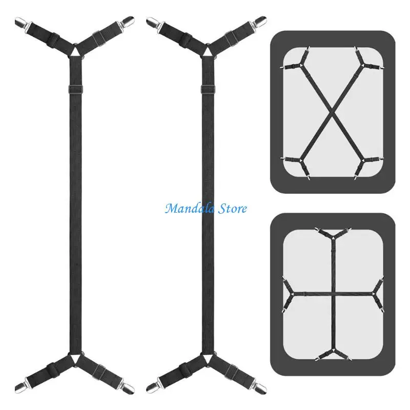 U2JC 2 Pack Fabric Sheet Metal Clamps Secures Fit Sheets Without Damage Adjustable Bed Sheet Tensioners For Any Bed Frame
U2JC 2 Pack Fabric Sheet Metal Clamps Secures Fit Sheets Without Damage Adjustable Bed Sheet Tensioners For Any Bed Frame