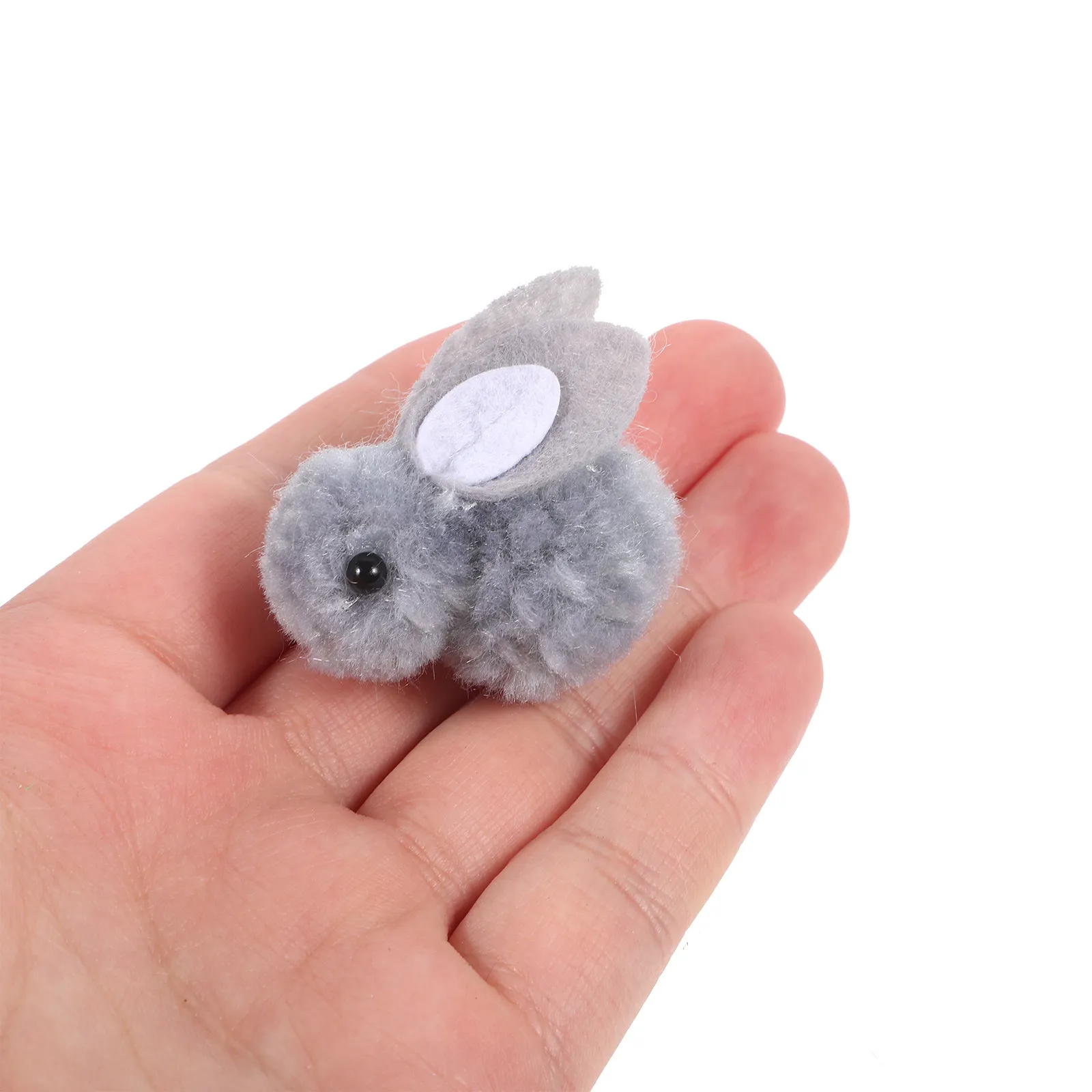 10Pcs Mini Rabbit Ornament Soft Stuffed Animal Easter Basket Filler Craft Supply for Clothing Hat Scarf Headband DIY Decor 5.5cm
10Pcs Mini Rabbit Ornament Soft Stuffed Animal Easter Basket Filler Craft Supply for Clothing Hat Scarf Headband DIY Decor 5.5cm
