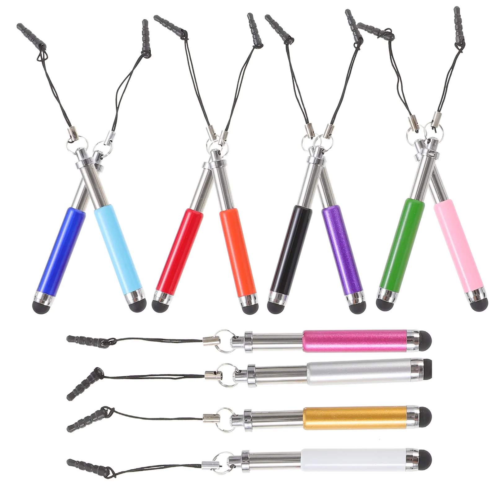 12Pcs Ergonomic Capacitive Touch Screen Pen Alloy Material Conductive Tip for Phones Tablets Handwriting Drawing Precision
12Pcs Ergonomic Capacitive Touch Screen Pen Alloy Material Conductive Tip for Phones Tablets Handwriting Drawing Precision