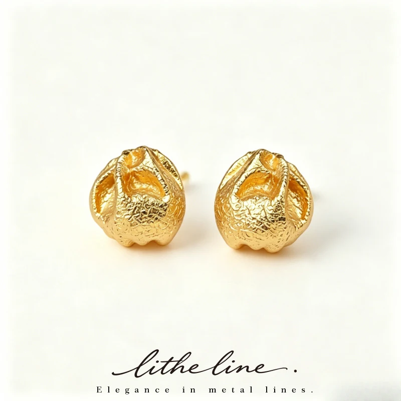 Litheline Handmade Textured 24K Gold Plated Brass Earrings Waterproof Non Tarnish Luxury Jewelry
Litheline Handmade Textured 24K Gold Plated Brass Earrings Waterproof Non Tarnish Luxury Jewelry