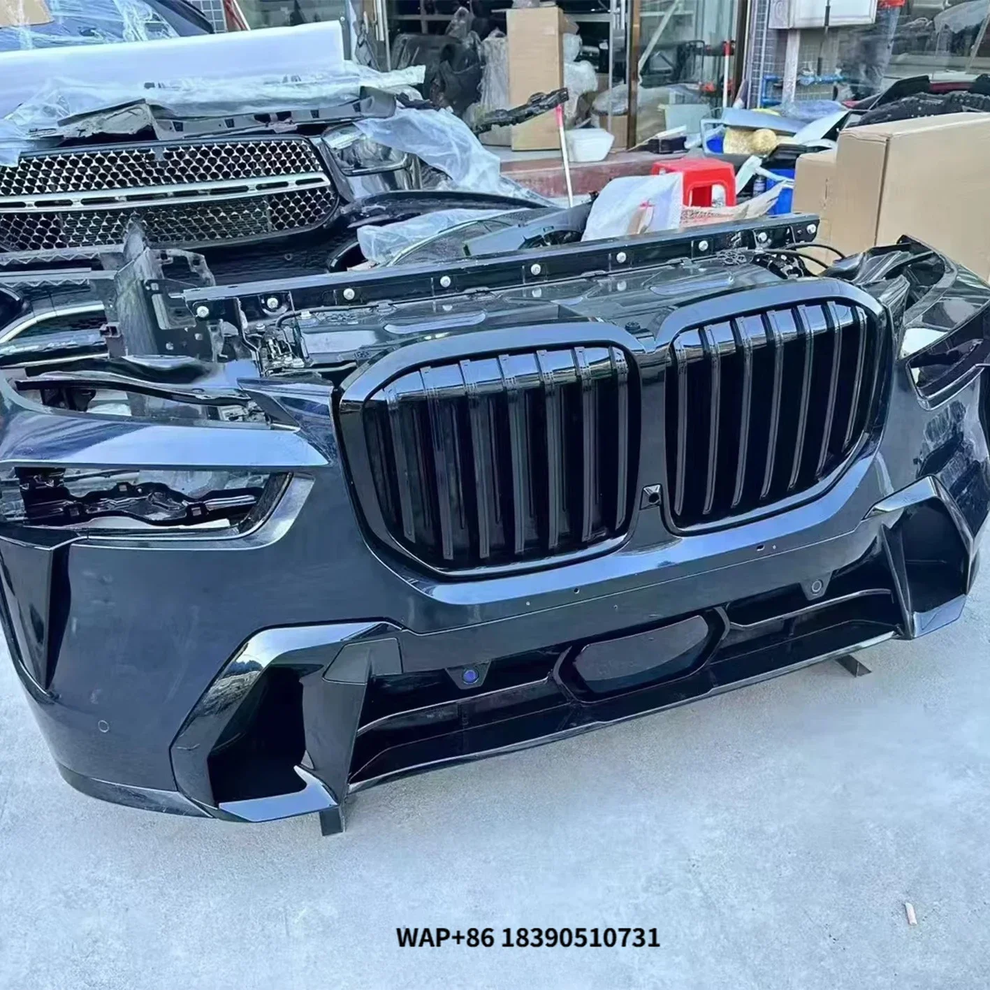 The High-quality Front Bumper Assembly G07 of the New Plastic Body Kit Is Suitable for X7
The High-quality Front Bumper Assembly G07 of the New Plastic Body Kit Is Suitable for X7