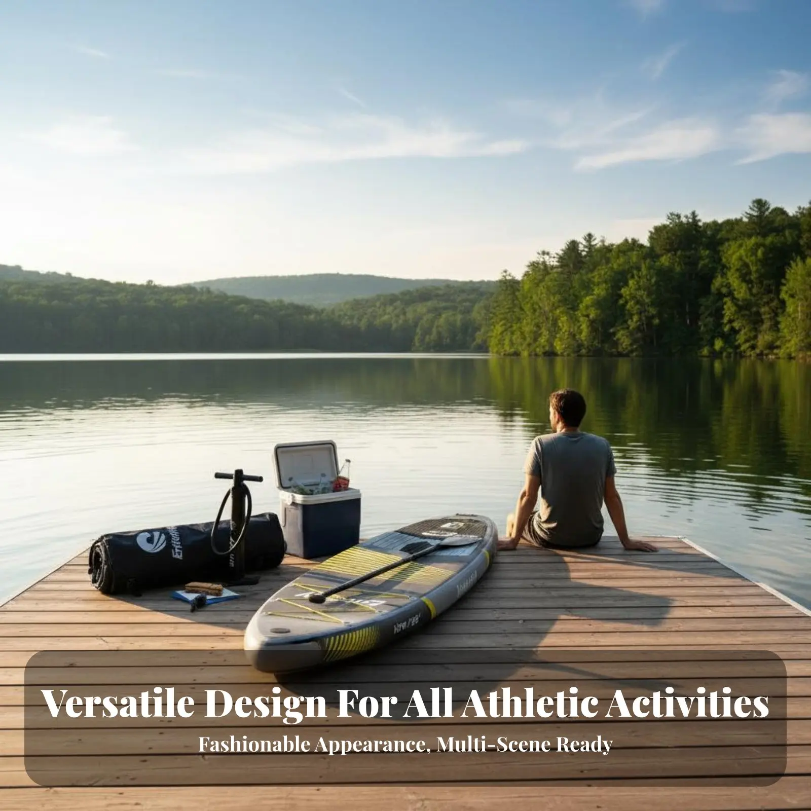 Inflatable Upright Paddleboard Lightweight Inflatable Upright Paddle Board Stand-up Paddleboard Board Kit Non-Slip Deck
Inflatable Upright Paddleboard Lightweight Inflatable Upright Paddle Board Stand-up Paddleboard Board Kit Non-Slip Deck