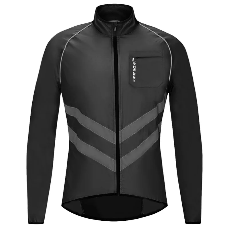 Men Cycle Jacket Windproof Reflective Long Sleeve Biking Jersey Bike Jacket For Riding Running Jogging
Men Cycle Jacket Windproof Reflective Long Sleeve Biking Jersey Bike Jacket For Riding Running Jogging