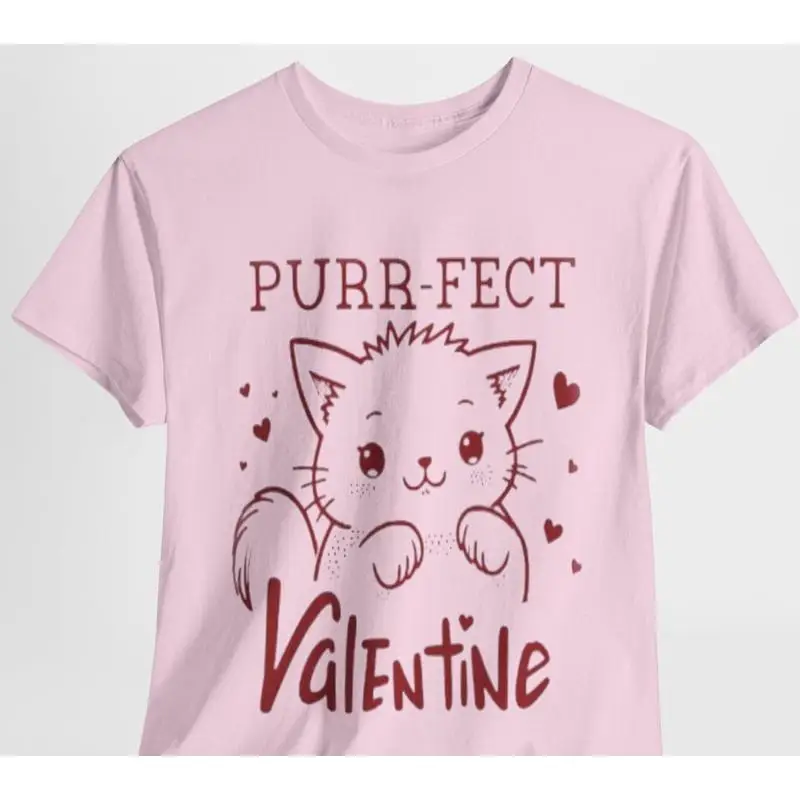 Футболка Purr fect Valentine Cat, очаровательный и стильный подарок на День святого Валентина
Футболка Purr fect Valentine Cat, очаровательный и стильный подарок на День святого Валентина