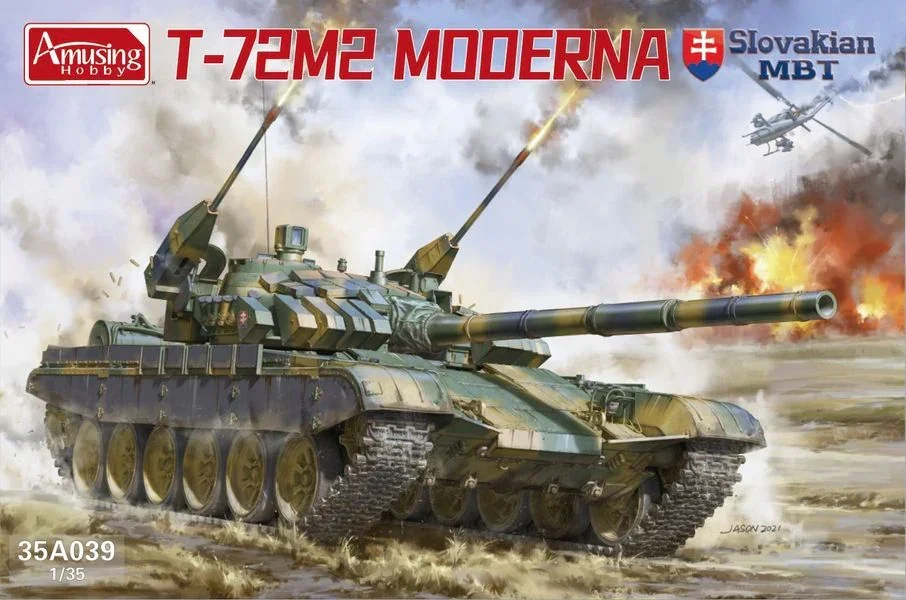 Amusing Hobby toys diy plastic assembly model kit 35A039 main battle tank Slovakian MBT T-72M2 1/35 Assemble Model
Amusing Hobby toys diy plastic assembly model kit 35A039 main battle tank Slovakian MBT T-72M2 1/35 Assemble Model