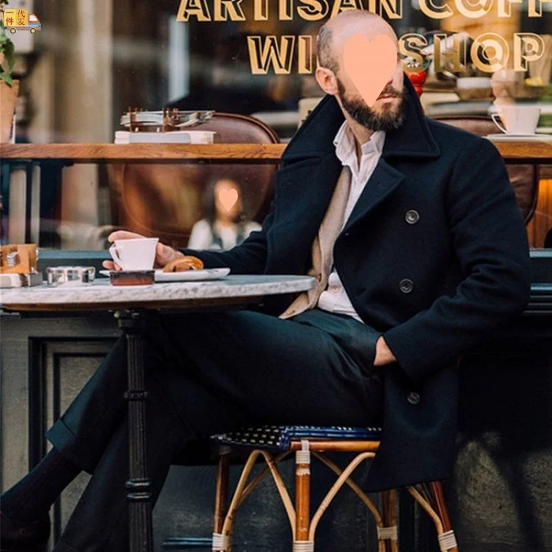 Coat Button Woolen Men's Double Stylish Elegant Autumn Winter Thicken Warm Clothes High Quality Trendy Clothes 2023 Jackets
Coat Button Woolen Men's Double Stylish Elegant Autumn Winter Thicken Warm Clothes High Quality Trendy Clothes 2023 Jackets