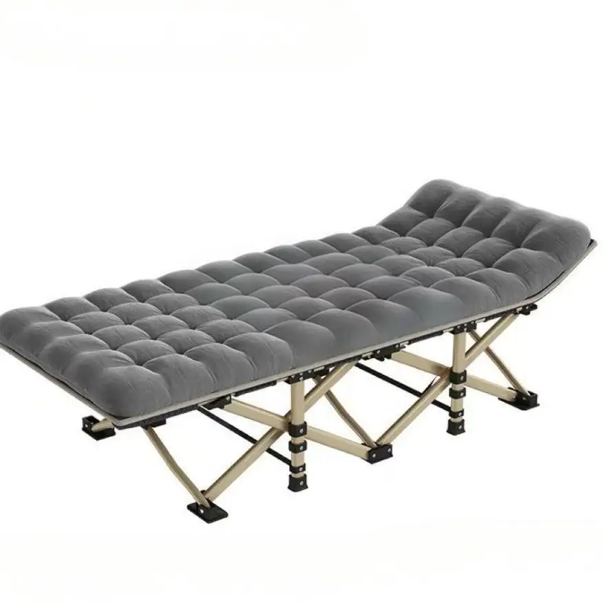 Modern Design Single Office Nap Bed Foldable Steel Frame For Living Room Or Outdoor Camping Companion
Modern Design Single Office Nap Bed Foldable Steel Frame For Living Room Or Outdoor Camping Companion