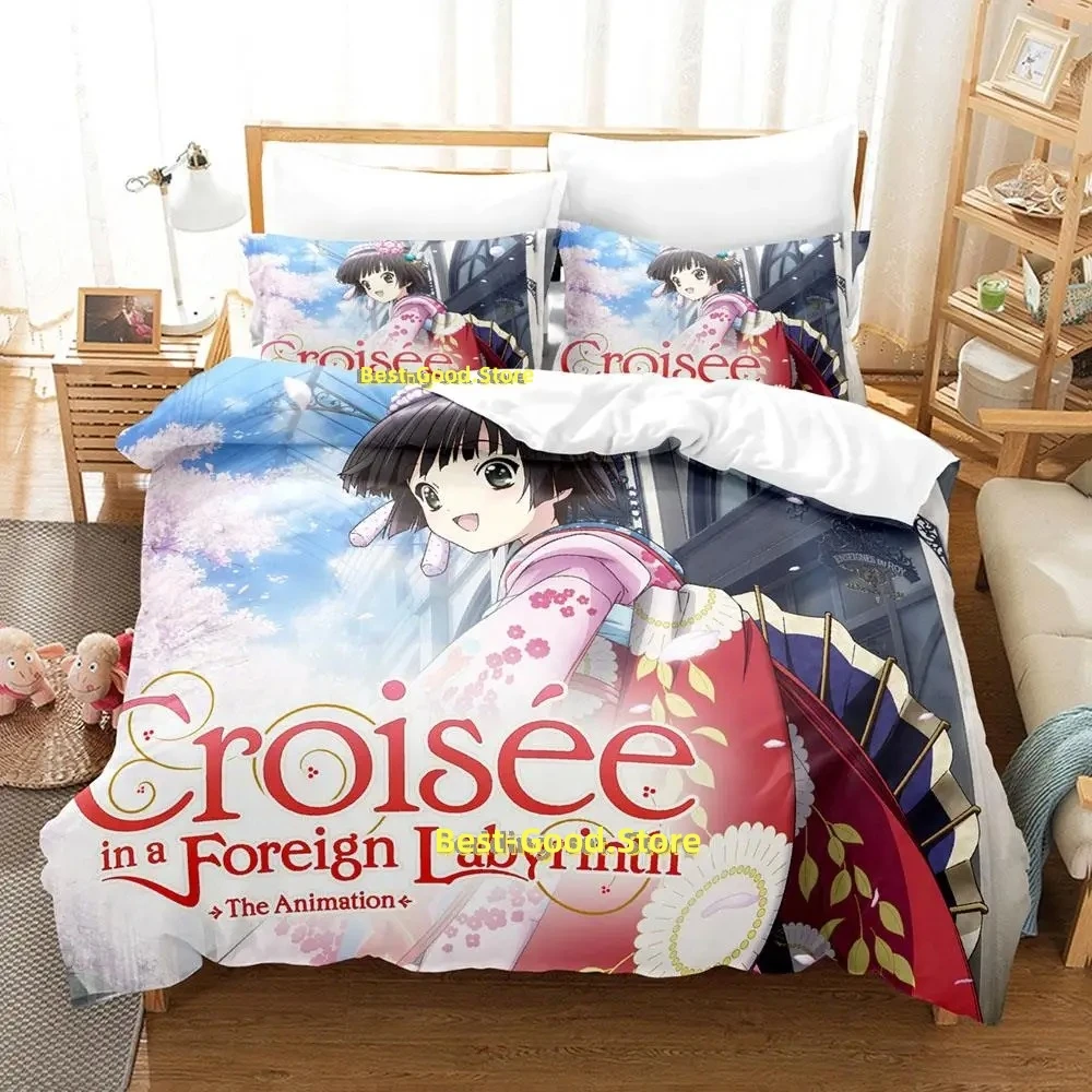 2024 Croisée In A Foreign Labyrinth Bedding Set Single Twin Full Queen King Size Bed Set Adult Kid Bedroom Duvetcover Sets Anime
2024 Croisée In A Foreign Labyrinth Bedding Set Single Twin Full Queen King Size Bed Set Adult Kid Bedroom Duvetcover Sets Anime