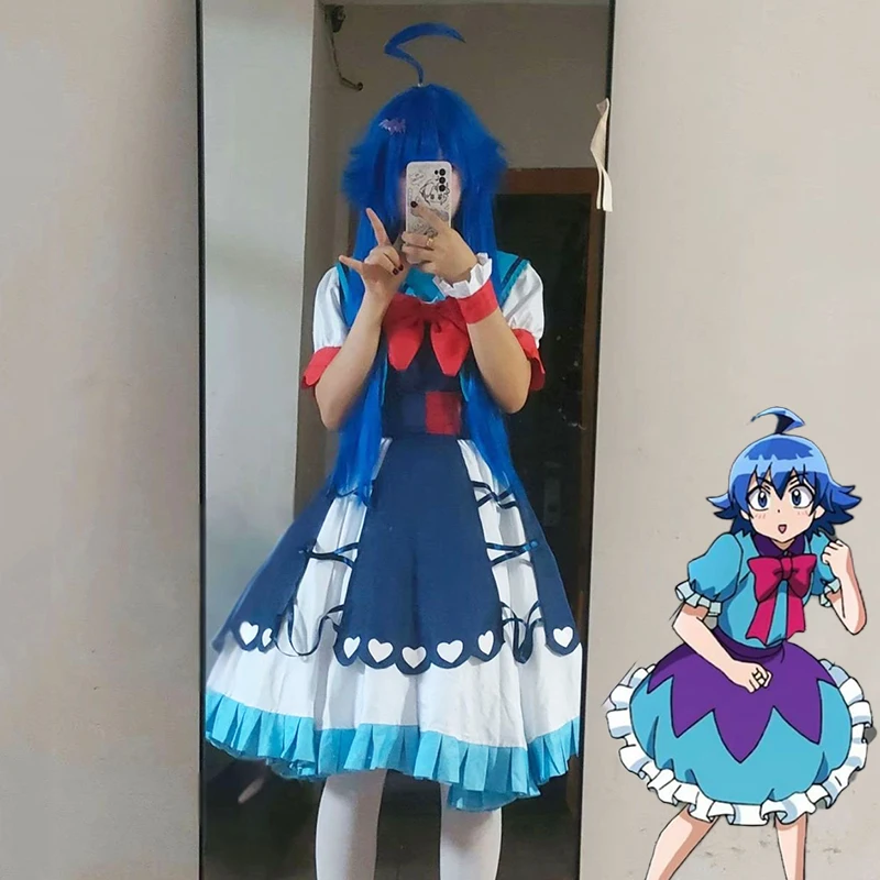 Аниме Добро пожаловать в школу демонов Suzuki Iruma косплей костюм женское платье униформа Лолиты одежда на Хэллоуин
Аниме Добро пожаловать в школу демонов Suzuki Iruma косплей костюм женское платье униформа Лолиты одежда на Хэллоуин