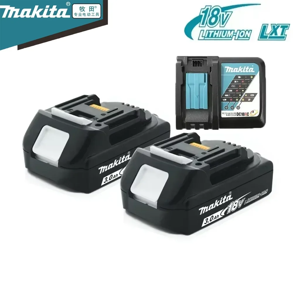 NEW Original Makita 18V Rechargeable Battery 18650 Lithium-ion Cell Suitable For Makita Power Tool BL1860 BL1830 BL1850 LXT400
NEW Original Makita 18V Rechargeable Battery 18650 Lithium-ion Cell Suitable For Makita Power Tool BL1860 BL1830 BL1850 LXT400