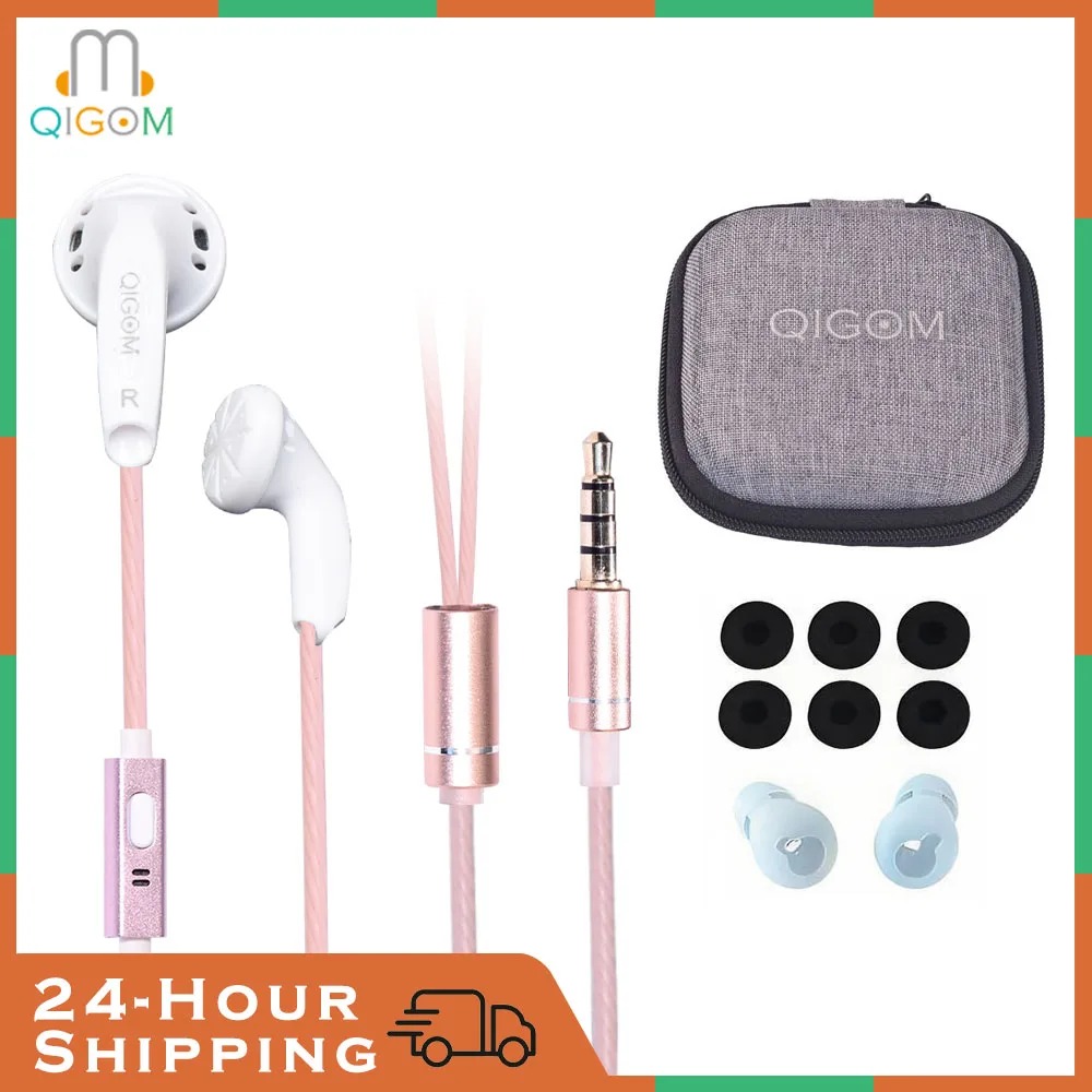 QIGOM MX500Pro Headset HIFI Wired Earphone, 15.4MM Dynamic, 32Ω 109dB, Flathead Earbuds Design, Vocal Version Earphones
QIGOM MX500Pro Headset HIFI Wired Earphone, 15.4MM Dynamic, 32Ω 109dB, Flathead Earbuds Design, Vocal Version Earphones