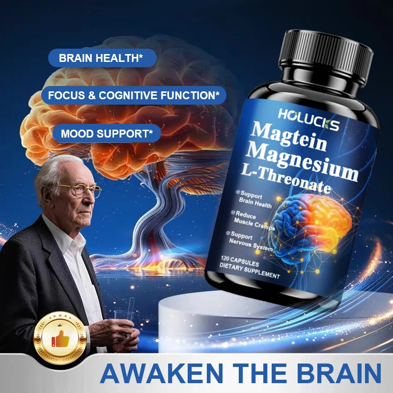 Magtein - Magnesium L-Threonate Supplement, Memory, Focus, Sleep & Brain Health Formula, Cognitive Support for Adults
Magtein - Magnesium L-Threonate Supplement, Memory, Focus, Sleep & Brain Health Formula, Cognitive Support for Adults