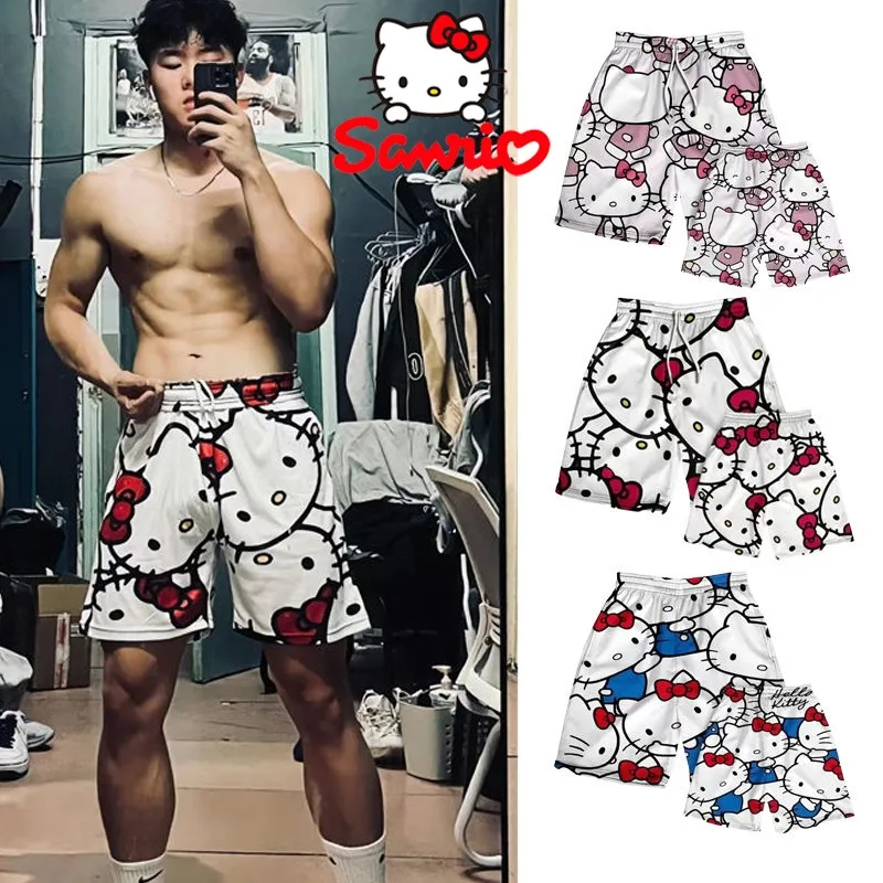 Sanrio Hello Kitty Shorts Kawaii Cartoon Cute Man Woman Loose Casual Sports Shorts Y2K Fashion Comfortable Home Shorts Gifts
Sanrio Hello Kitty Shorts Kawaii Cartoon Cute Man Woman Loose Casual Sports Shorts Y2K Fashion Comfortable Home Shorts Gifts