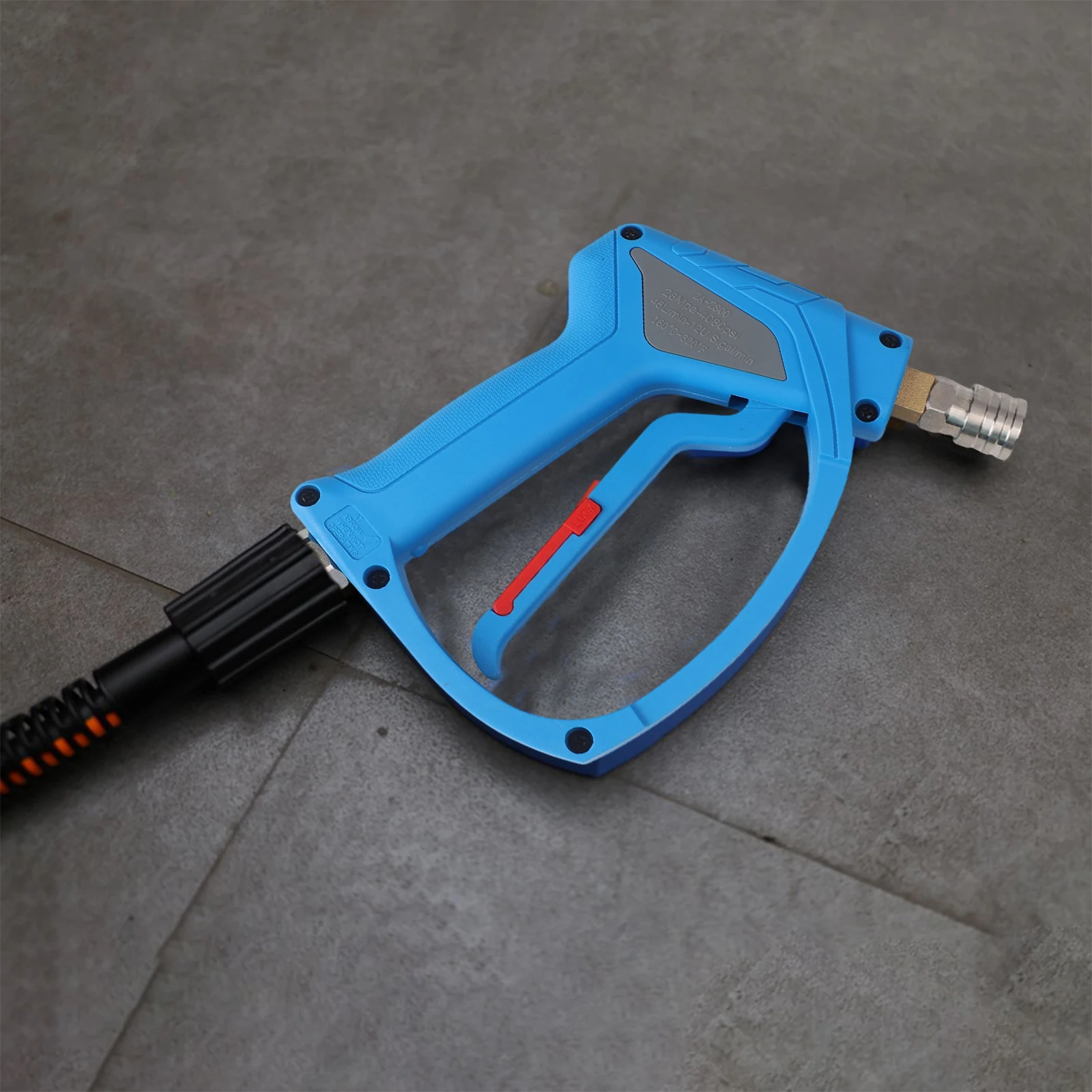 Ergonomic Grip Pressure Washer Handle For High Pressure Cleaning Pressure Washer Handle With Connector Cleaning Tool
Ergonomic Grip Pressure Washer Handle For High Pressure Cleaning Pressure Washer Handle With Connector Cleaning Tool
