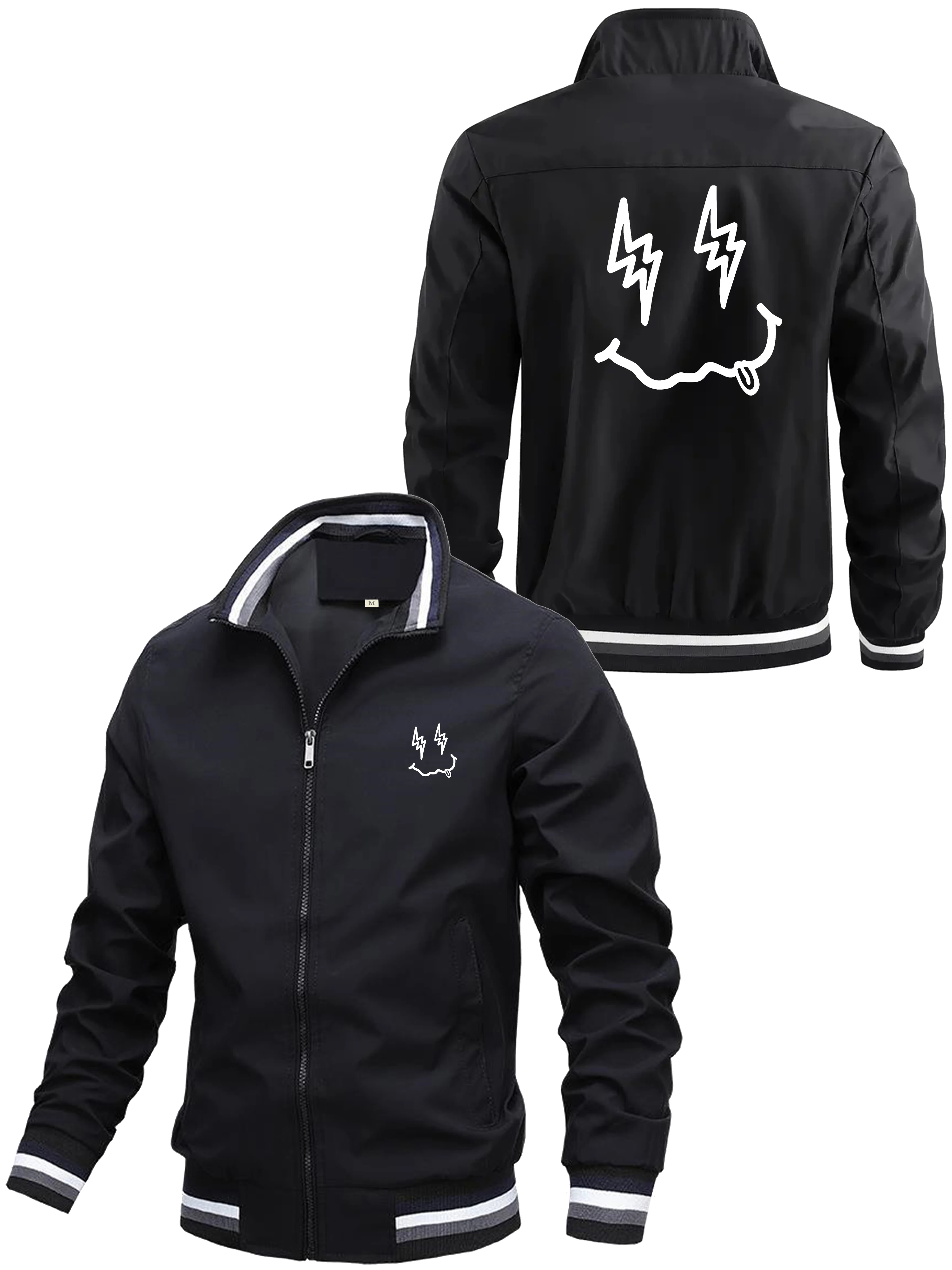 2025 Men's Spring and Autumn Printed Jacket, a high-quality and fashionable men's coat for sports and outdoor activities
2025 Men's Spring and Autumn Printed Jacket, a high-quality and fashionable men's coat for sports and outdoor activities