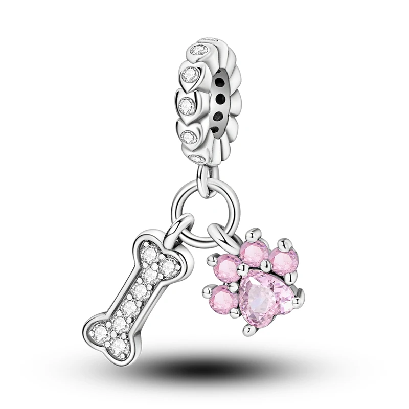 New 925 Sterling Silver Cute Claw Bone Charms Pendant For Women Fit Original Bracelet DIY Birthday Party Jewelry Gifts
New 925 Sterling Silver Cute Claw Bone Charms Pendant For Women Fit Original Bracelet DIY Birthday Party Jewelry Gifts
