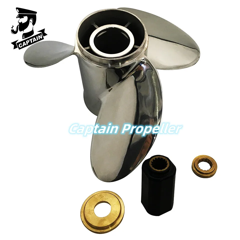 Captain Boat Propeller 14x19 Fit Yamaha Outboard Engines 150 175 200 HP VF200 Stainless Steel Screw 3 Blade 15 Tooth Spline LH
Captain Boat Propeller 14x19 Fit Yamaha Outboard Engines 150 175 200 HP VF200 Stainless Steel Screw 3 Blade 15 Tooth Spline LH