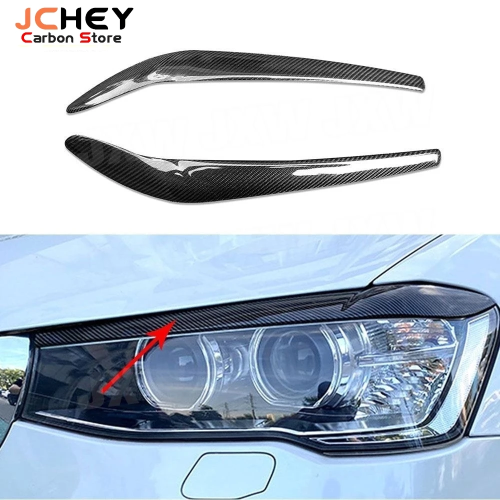 JCHEY Carbon Fiber Front Bumper Head Eyelid Eyebrow Trims for BMW X3 X4 F25 F26 2014-2017 Front Foglamp Eyelid Eyebrow Car
JCHEY Carbon Fiber Front Bumper Head Eyelid Eyebrow Trims for BMW X3 X4 F25 F26 2014-2017 Front Foglamp Eyelid Eyebrow Car