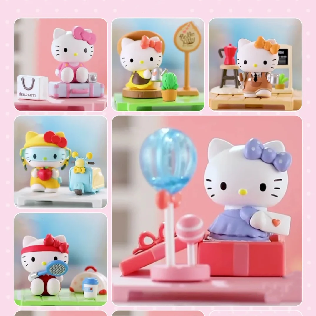 Cartoon Kawaii Hello Kitty Happy Time Series Micro Box Pro Surprise Blind Box Doll Ornament Trend Figure Children Birthday Gift
Cartoon Kawaii Hello Kitty Happy Time Series Micro Box Pro Surprise Blind Box Doll Ornament Trend Figure Children Birthday Gift