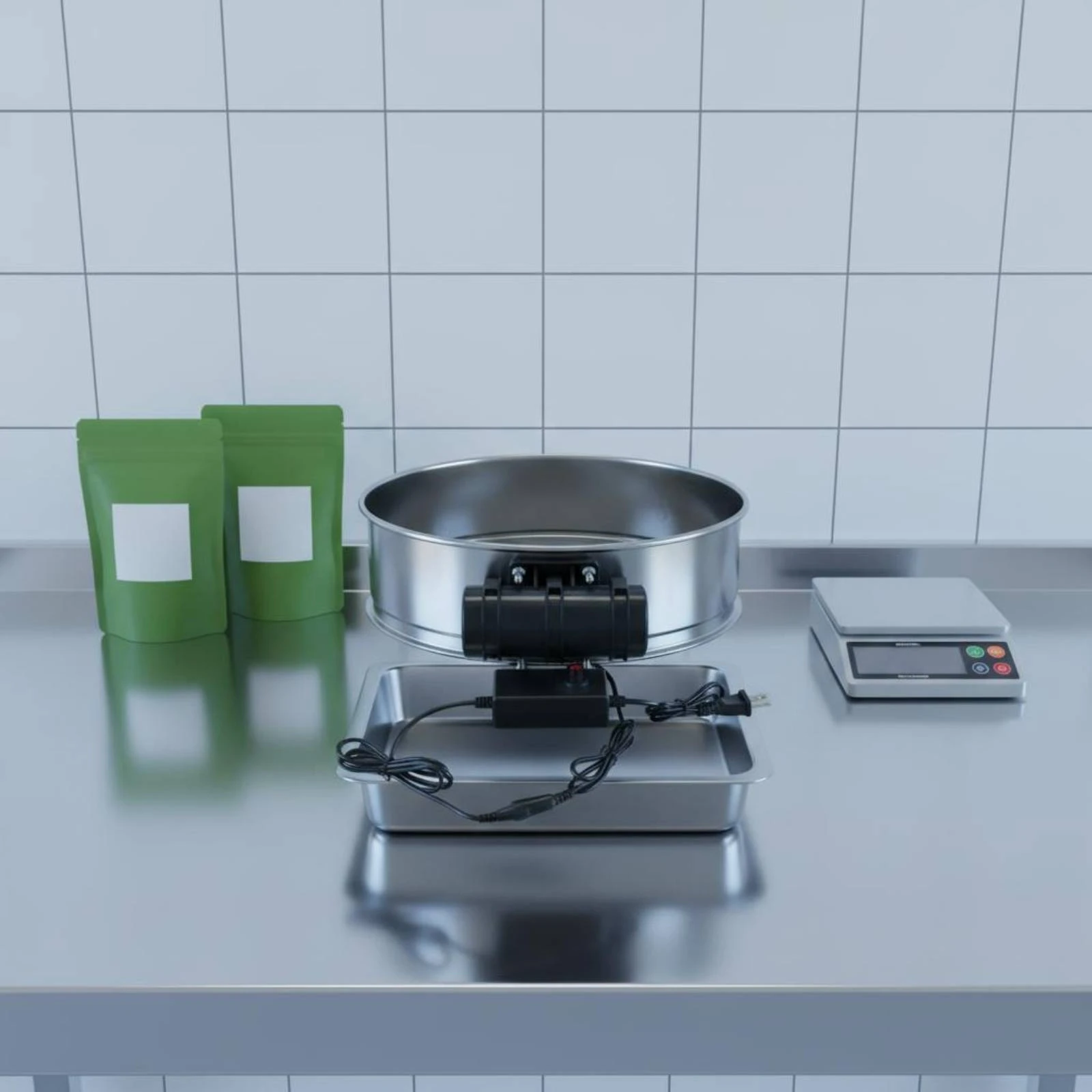 Vibrating Sieve Shaker Round Tabletop Sieve Machine Flour Sifter Machine Easy to Clean Industrial Equipment for Kitchen
Vibrating Sieve Shaker Round Tabletop Sieve Machine Flour Sifter Machine Easy to Clean Industrial Equipment for Kitchen