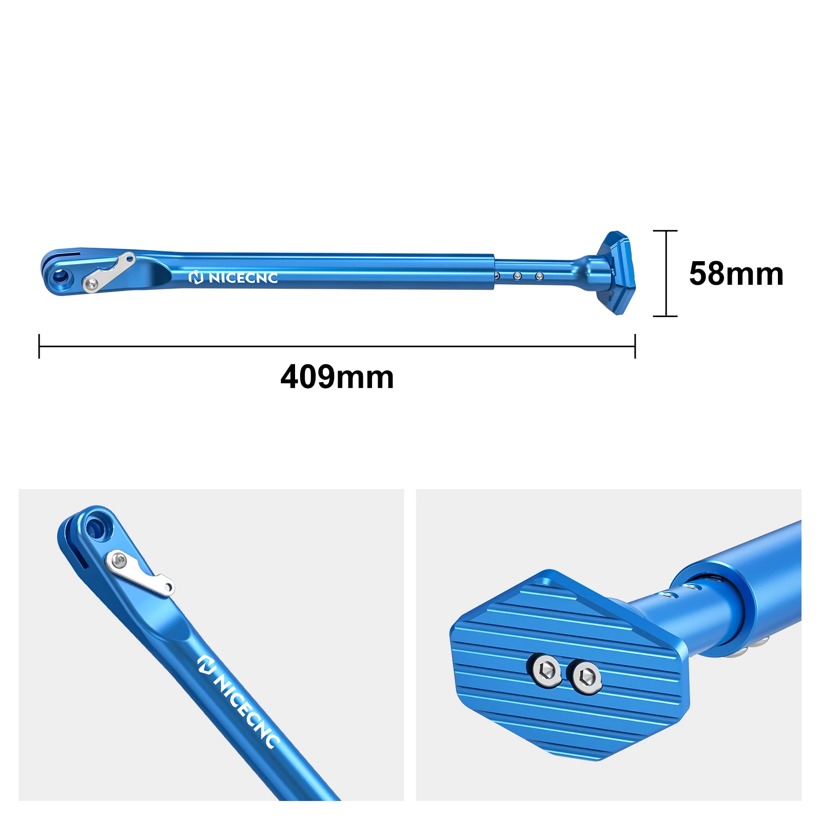For Sherco SE-R 300 SE-R SEF-R 125 150 200 250 300 350 400 450 500 2012-2024 Adjustable Kickstand Side Stand NICECNC Aluminum
For Sherco SE-R 300 SE-R SEF-R 125 150 200 250 300 350 400 450 500 2012-2024 Adjustable Kickstand Side Stand NICECNC Aluminum