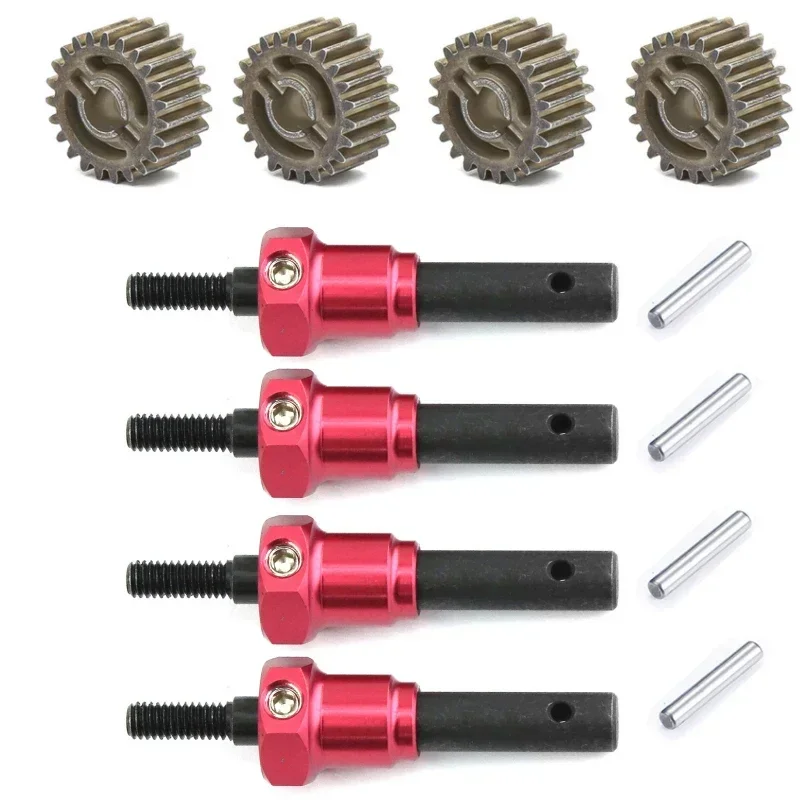 Reinforced Steel Drive Axle Car Coupling Shaft Extension Shaft with Connector for Climbing Car TRX4 TRX6
Reinforced Steel Drive Axle Car Coupling Shaft Extension Shaft with Connector for Climbing Car TRX4 TRX6