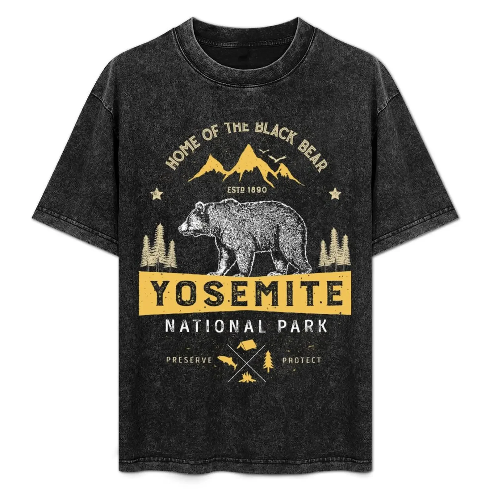 Yosemite National Park California T shirt - Vintage Bear T-Shirt Holiday Vacation Tee Shirt
Yosemite National Park California T shirt - Vintage Bear T-Shirt Holiday Vacation Tee Shirt