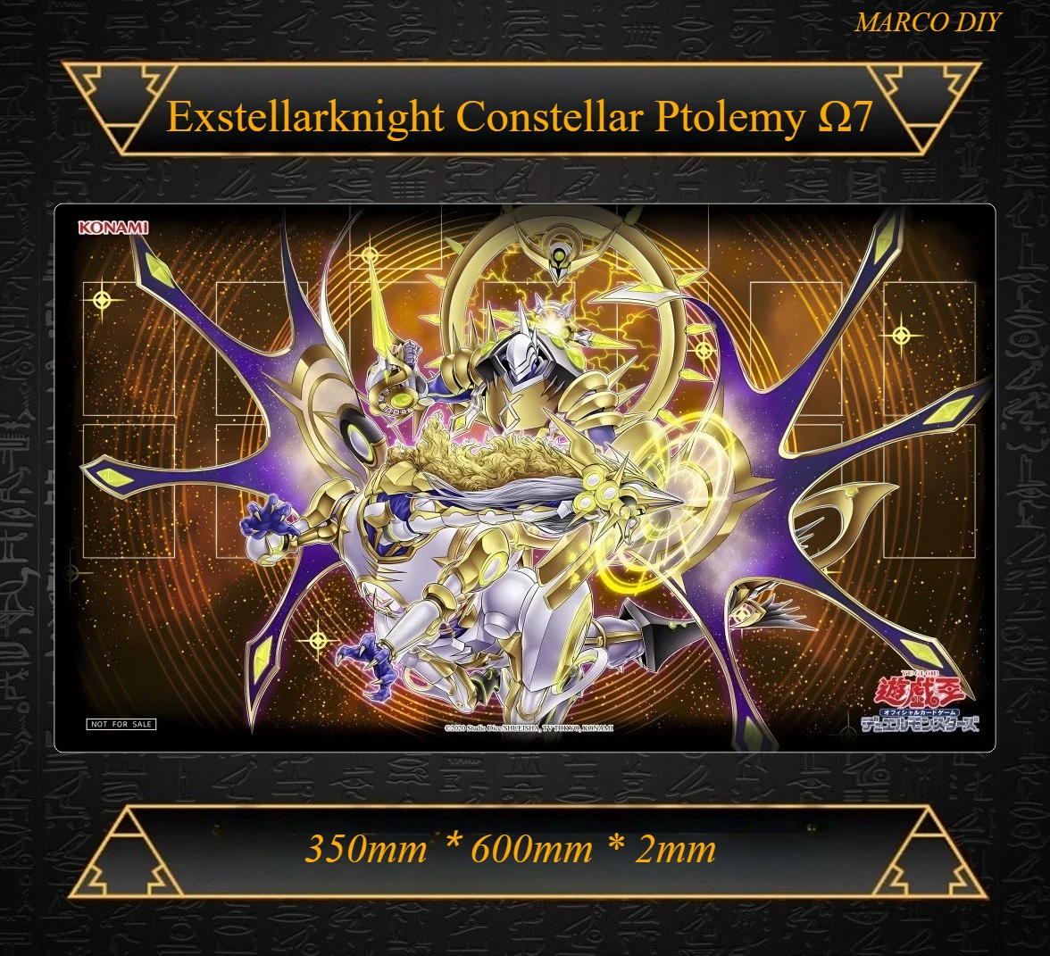 Yugioh Exstellarknight Constellar Ptolemy Ω7 Play Mat Yu-Gi-Oh! TCG OCG Trading Card Game Mat Rubber Mouse Pad
Yugioh Exstellarknight Constellar Ptolemy Ω7 Play Mat Yu-Gi-Oh! TCG OCG Trading Card Game Mat Rubber Mouse Pad