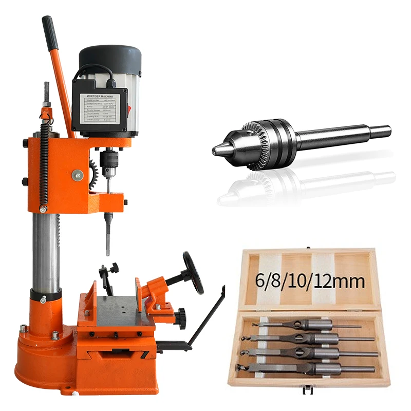 1300W Bench Woodworking Mortiser Home DIY Wood Mortise Machine MK361A
1300W Bench Woodworking Mortiser Home DIY Wood Mortise Machine MK361A