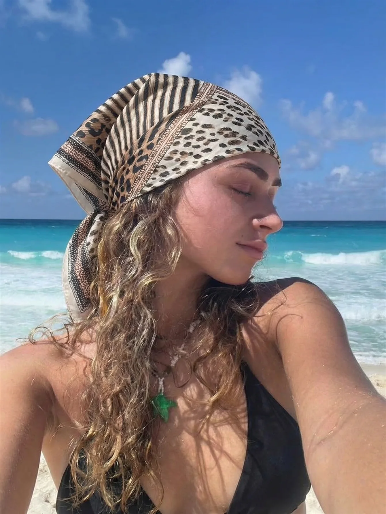 2026 New Fashion Leopard Print Silk Hairbands Scarf Women Elagant Bandana Neck Kerchief Head Bands Foulard Female Scarfs
2026 New Fashion Leopard Print Silk Hairbands Scarf Women Elagant Bandana Neck Kerchief Head Bands Foulard Female Scarfs