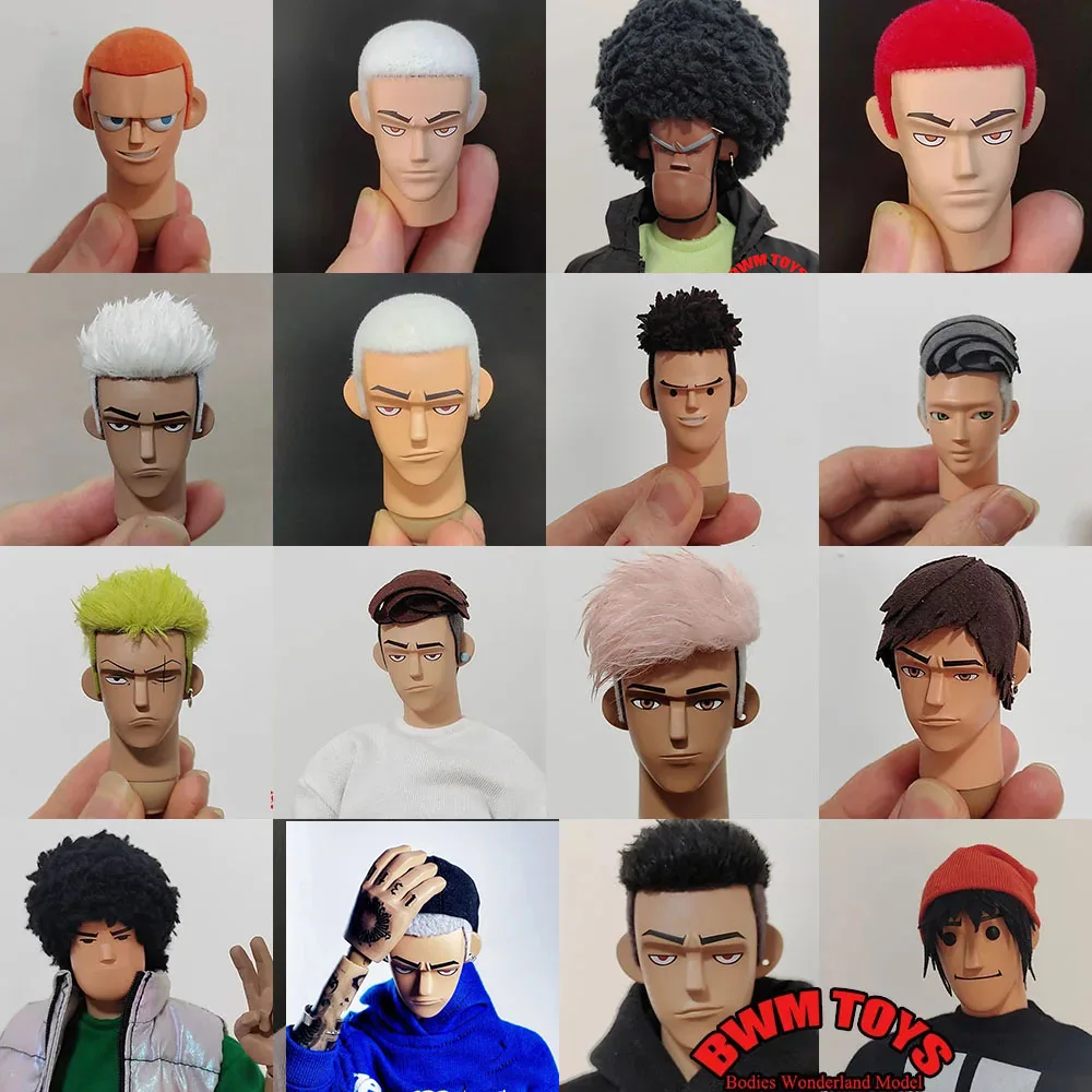 Customed 1/6 Scale High Quality Fashion Personality Doll Head Scilpt Carved for 12 inch Ruinswork 13thblock 3atoys Action Figure
Customed 1/6 Scale High Quality Fashion Personality Doll Head Scilpt Carved for 12 inch Ruinswork 13thblock 3atoys Action Figure