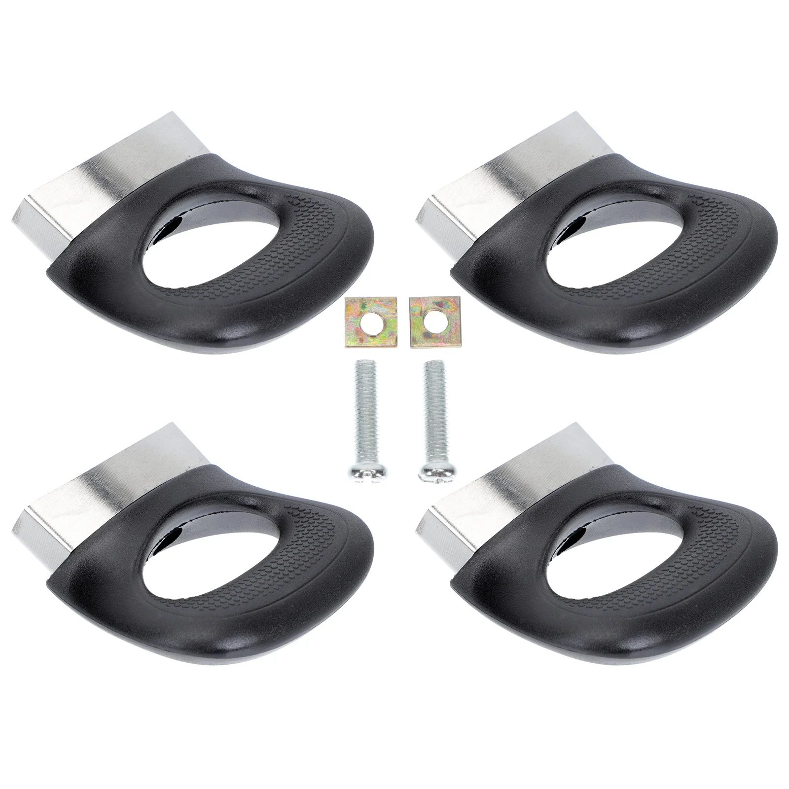 4Pcs Heat Resistant Pot Handle Replacement Stainless Steel Pan Grip Comfortable Kitchen Pot Side Handles Anti-Scalding
4Pcs Heat Resistant Pot Handle Replacement Stainless Steel Pan Grip Comfortable Kitchen Pot Side Handles Anti-Scalding