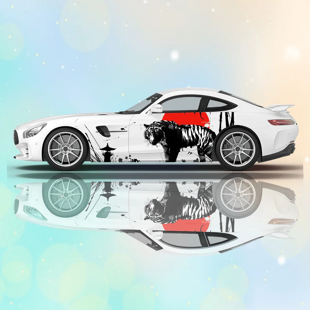 Fierce Tiger with Bamboo Forest Car Decal Full Body Sticker Decoration Scratches Protect Car Decal Waterproof Car Vinyl Wraps
Fierce Tiger with Bamboo Forest Car Decal Full Body Sticker Decoration Scratches Protect Car Decal Waterproof Car Vinyl Wraps