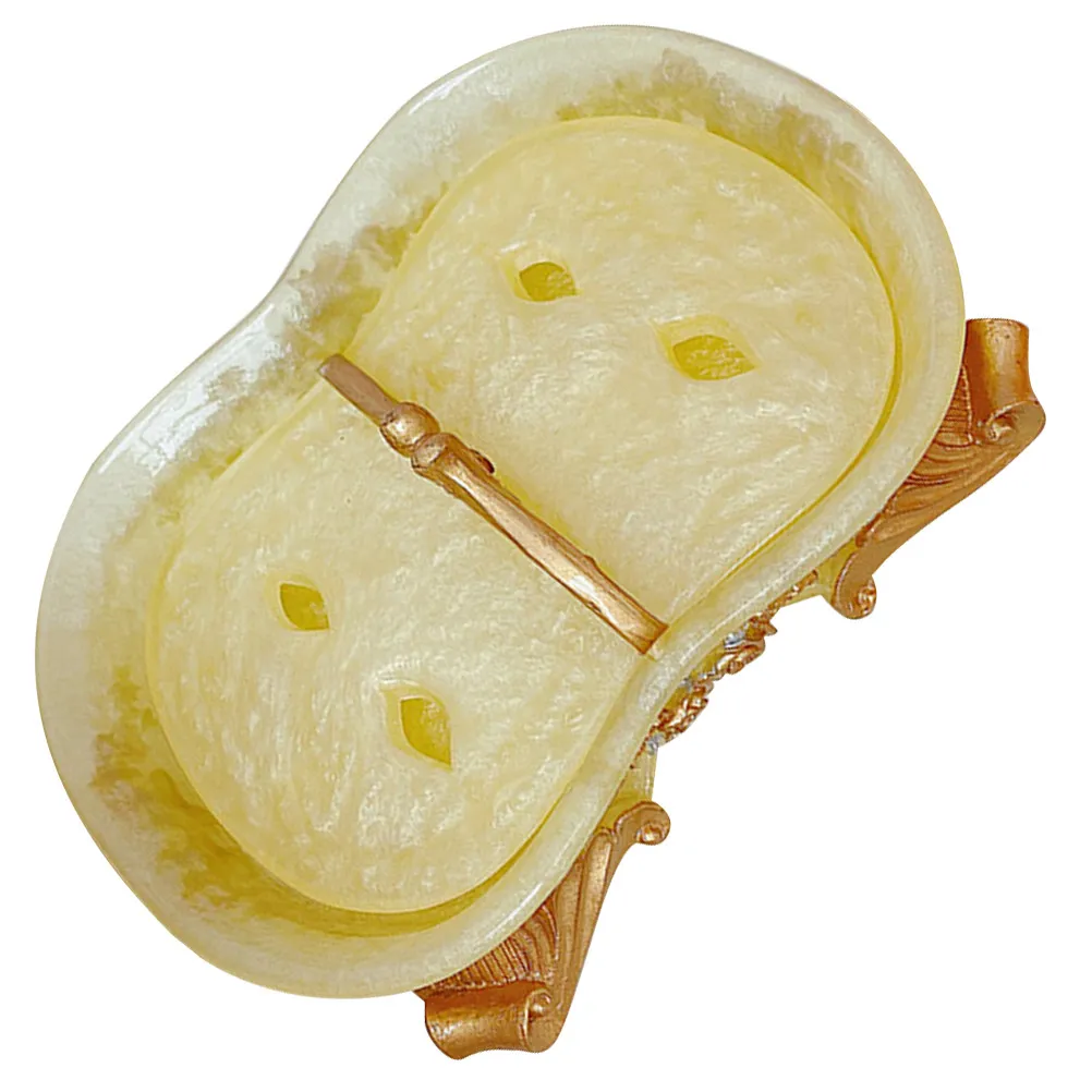 Exquisite Vintage-Style Soap Dish with Drain Holes Sturdy Anti-Slip Base Decorative Bar Soap Container Bathroom Kitchen Home
Exquisite Vintage-Style Soap Dish with Drain Holes Sturdy Anti-Slip Base Decorative Bar Soap Container Bathroom Kitchen Home