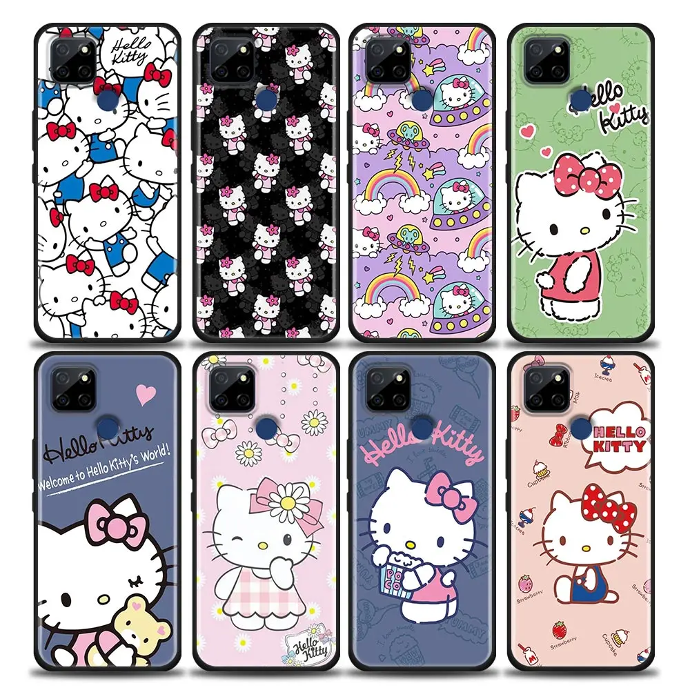 Anime Cute Hello K-Kitty Cat Phone Case For OPPO Realme X50 XT X 11 10 9 9I 8 8I 7 6 Pro Plus 5G Case Funda Coque Shell Cover
Anime Cute Hello K-Kitty Cat Phone Case For OPPO Realme X50 XT X 11 10 9 9I 8 8I 7 6 Pro Plus 5G Case Funda Coque Shell Cover