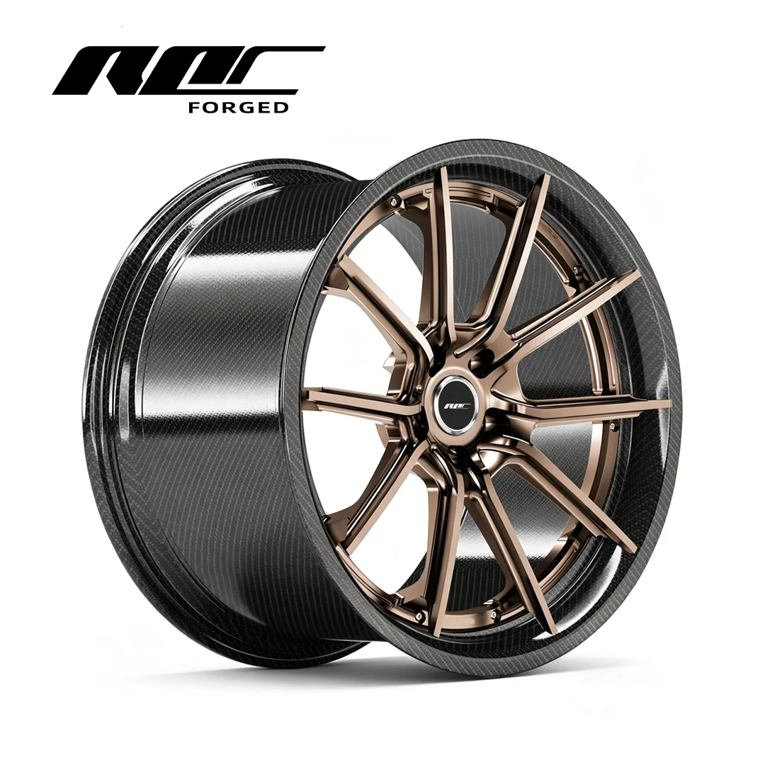 20/21 Inch Two-Piece Forged Rim, Carbon Fiber Material 5x112 5x114.3 Lightweight Wheel For Supercar Racing Modification
20/21 Inch Two-Piece Forged Rim, Carbon Fiber Material 5x112 5x114.3 Lightweight Wheel For Supercar Racing Modification