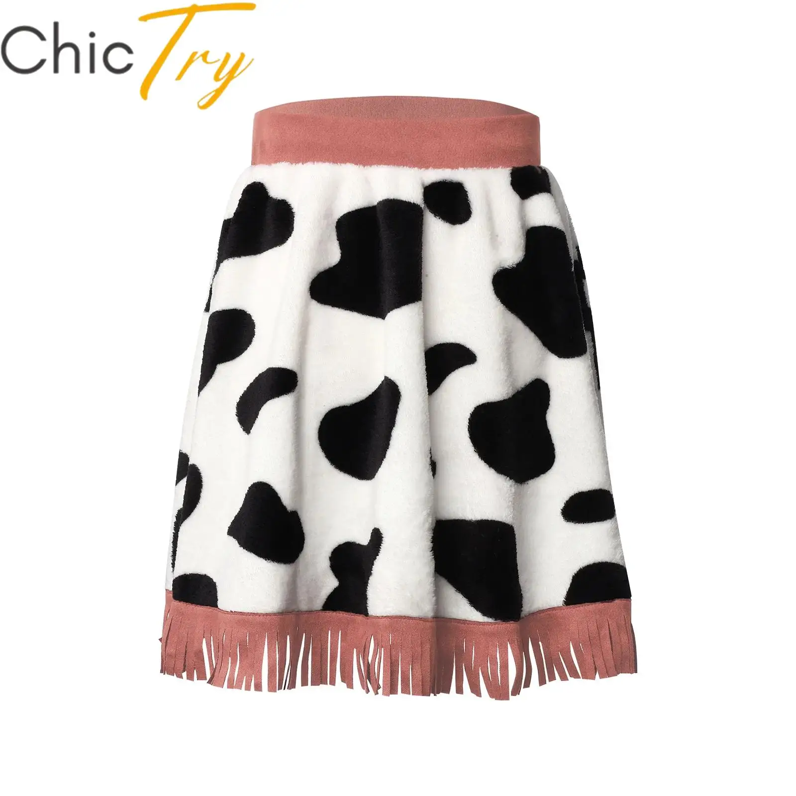 Kids Girls Cowgirl Cosplay Costume Halloween Party Roleplay Skirt Elastic Waistband Suede Tassel Flannel Skirt Carnival Dress Up
Kids Girls Cowgirl Cosplay Costume Halloween Party Roleplay Skirt Elastic Waistband Suede Tassel Flannel Skirt Carnival Dress Up