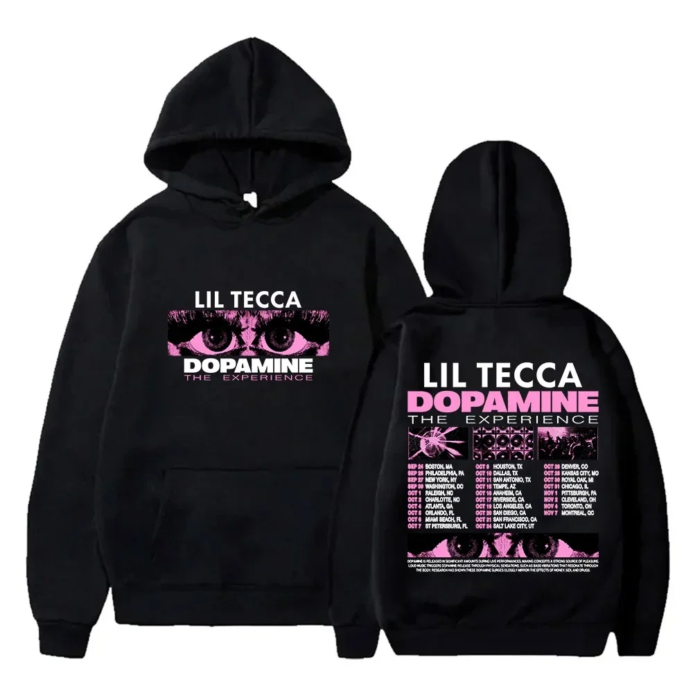 Lil Tecca The Dopamine Experience Tour 2025 толстовки для женщин и мужчин модные толстовки с длинными рукавами
Lil Tecca The Dopamine Experience Tour 2025 толстовки для женщин и мужчин модные толстовки с длинными рукавами