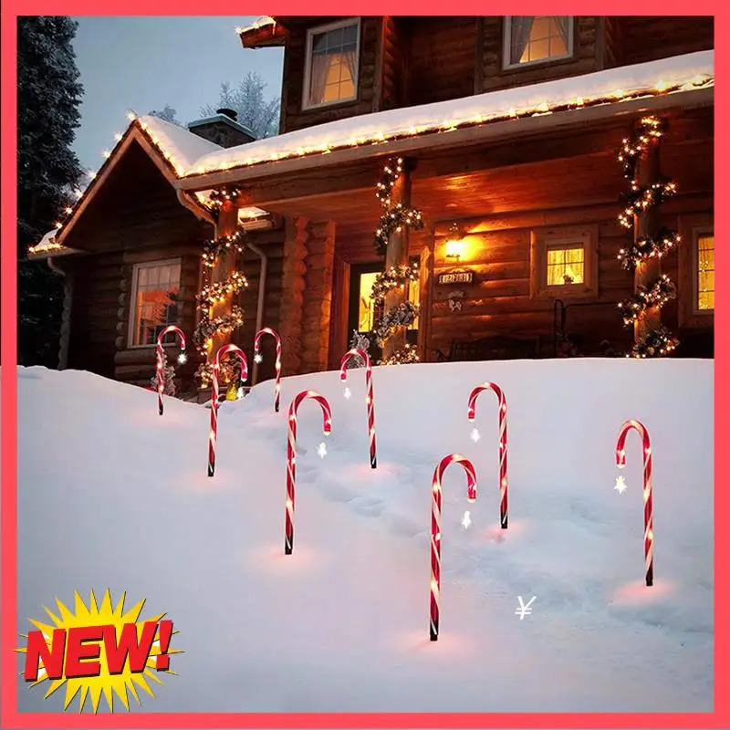 B17C Christmas Candy Cane Lights High Quality Red And White Path Making Lights For Outdoor Yard Landscape Lights, 15 Inch
B17C Christmas Candy Cane Lights High Quality Red And White Path Making Lights For Outdoor Yard Landscape Lights, 15 Inch