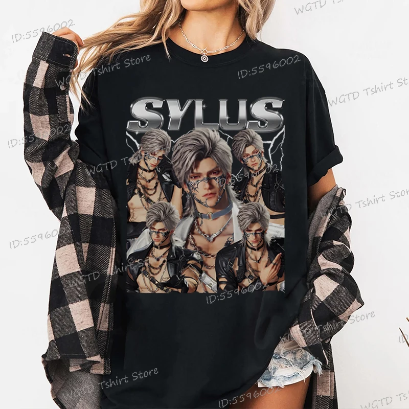 Sylus Love and Deepspace Cotton T-Shirt Vintage Streetwear Women Men Clothing Harajuku Y2k Short Sleeve Tee Loose Soft Tee Shirt
Sylus Love and Deepspace Cotton T-Shirt Vintage Streetwear Women Men Clothing Harajuku Y2k Short Sleeve Tee Loose Soft Tee Shirt