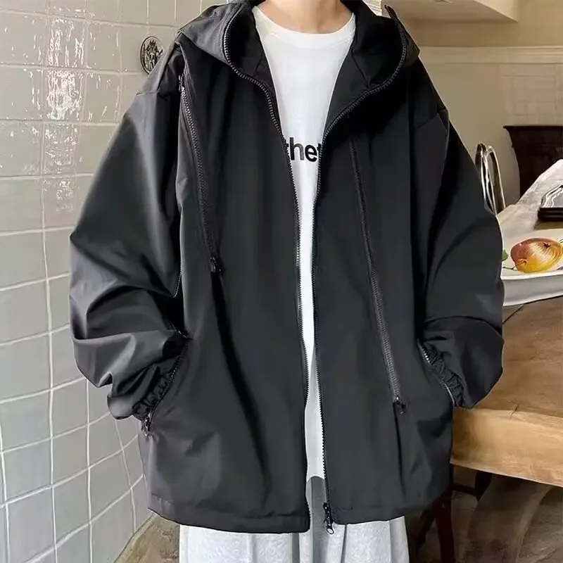 American Functional Style Jacket Casual Men's Three-Piece Set Stylish Handsome Spring Autumn Wear Comfortable Loose Fit
American Functional Style Jacket Casual Men's Three-Piece Set Stylish Handsome Spring Autumn Wear Comfortable Loose Fit