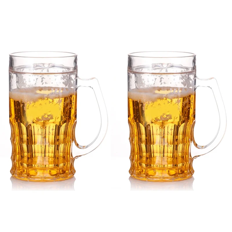 AD30-Beer Glasses, Fake Double Beers Mug With Mezzanine, 420Ml Double Layer Funny Beer Stein, Beer Mug With Handles
AD30-Beer Glasses, Fake Double Beers Mug With Mezzanine, 420Ml Double Layer Funny Beer Stein, Beer Mug With Handles