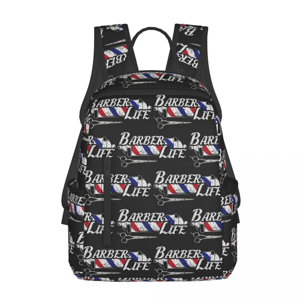 Barber Shop Sign Entrance Backpack Daypack Large Capacity Kids BookBag School Bag Shoulder Bags for Men Women
Barber Shop Sign Entrance Backpack Daypack Large Capacity Kids BookBag School Bag Shoulder Bags for Men Women