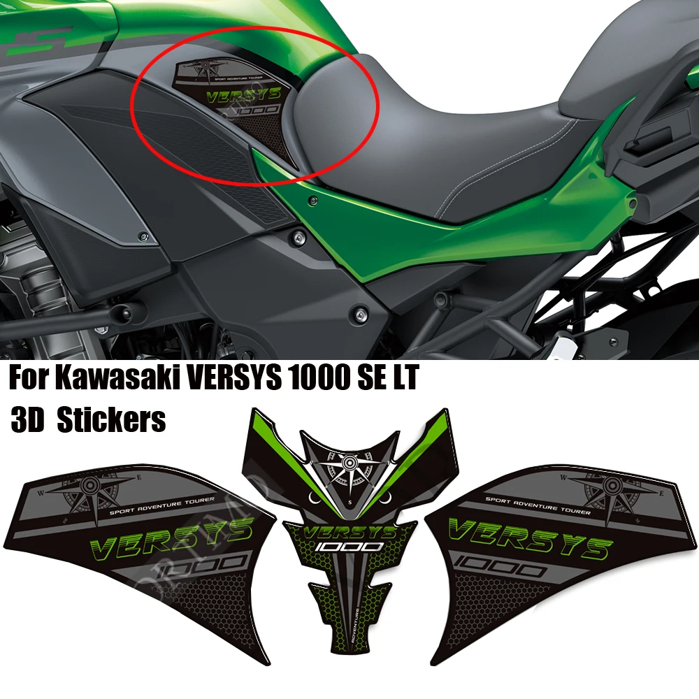 For Kawasaki VERSYS 1000 SE LT Touring Trunk Luggage Cases Side Gas Fuel Oil Kit Knee Stickers Decals Protector Tank Pad
For Kawasaki VERSYS 1000 SE LT Touring Trunk Luggage Cases Side Gas Fuel Oil Kit Knee Stickers Decals Protector Tank Pad