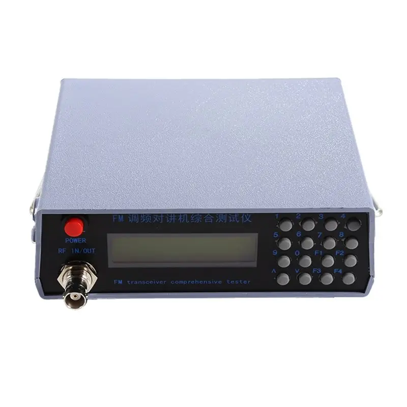 Solid FM Tester Walkie Talkie Tester Radio Comprehensive Tester Multi-Functional Convenient Portable Repeater Tester
Solid FM Tester Walkie Talkie Tester Radio Comprehensive Tester Multi-Functional Convenient Portable Repeater Tester