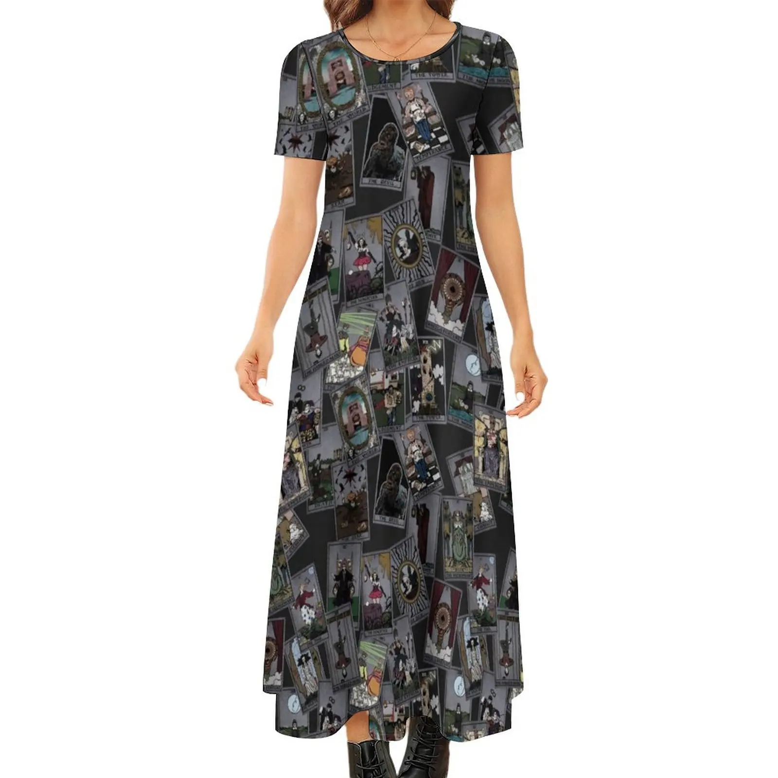An Iconic Gang Round Neck Short Sleeve Dress Evening dresses Dresses beach dresses Womens
An Iconic Gang Round Neck Short Sleeve Dress Evening dresses Dresses beach dresses Womens