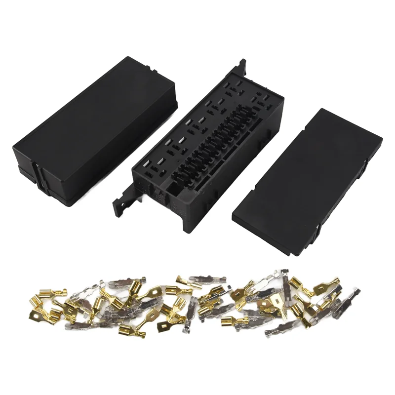 A22E-Car 11 Way Fuse Holder Relay Box With Terminals Relays Waterproof Connectors
A22E-Car 11 Way Fuse Holder Relay Box With Terminals Relays Waterproof Connectors