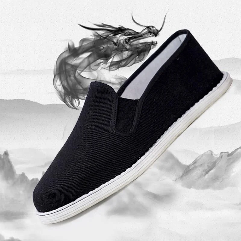 Beijing Men's Canvas Shoes Handmade Casual Breathable Anti-Odor Full Cloth Bottom Shoes Comfortable Flat Heel round Toe Shoes
Beijing Men's Canvas Shoes Handmade Casual Breathable Anti-Odor Full Cloth Bottom Shoes Comfortable Flat Heel round Toe Shoes