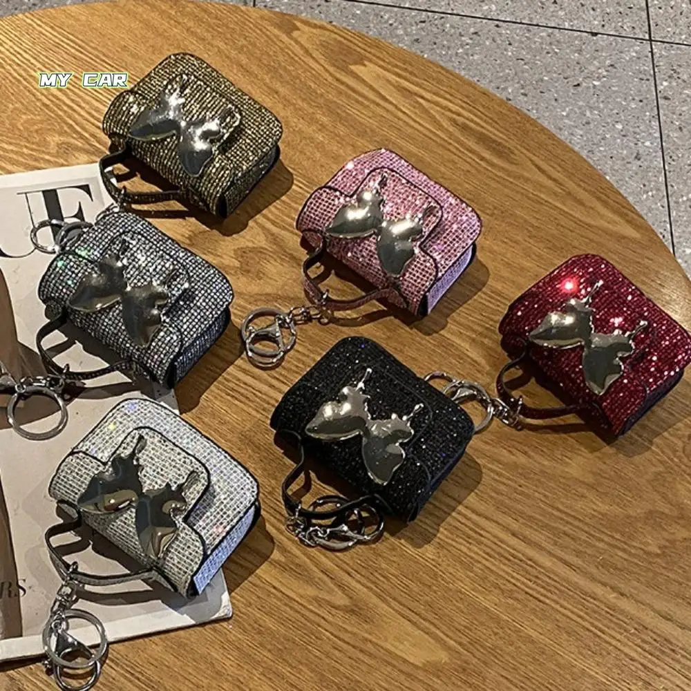 Butterfly Mini Luxury Headphone Bag Key Ring Coin Purse Leather Coin Bag Leather Small Mini Handbag Keychain Girls Gift
Butterfly Mini Luxury Headphone Bag Key Ring Coin Purse Leather Coin Bag Leather Small Mini Handbag Keychain Girls Gift