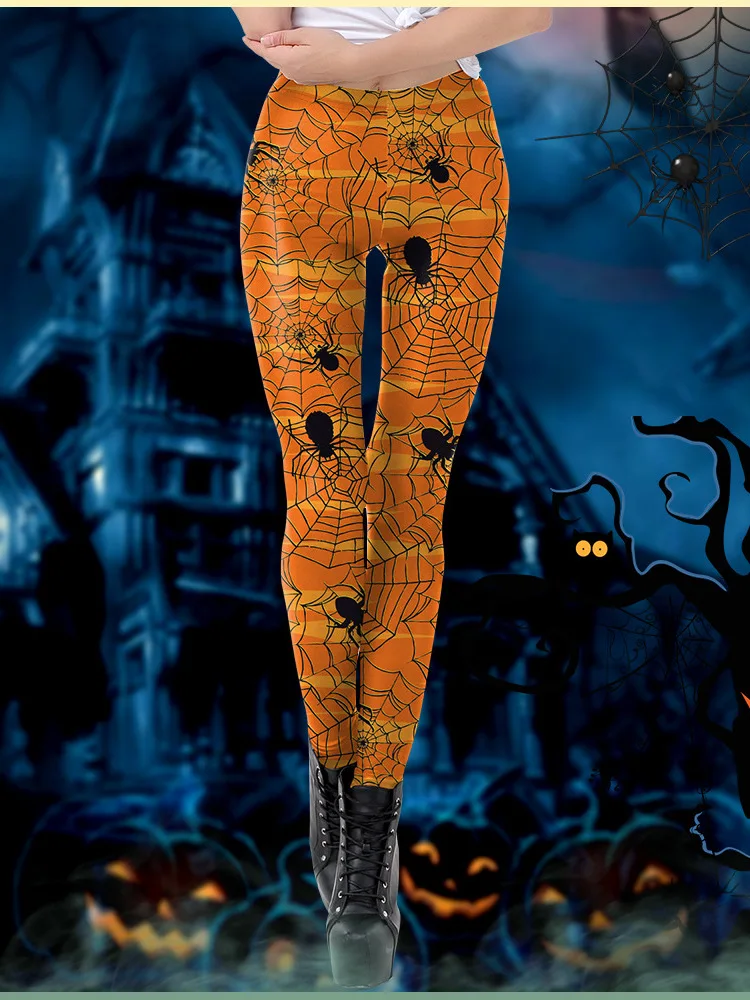 Fashionable Printed Halloween Pants Slim Fit Bottoms Fashionable Printed Trousers for Women Winter Collection Chinese Brand
Fashionable Printed Halloween Pants Slim Fit Bottoms Fashionable Printed Trousers for Women Winter Collection Chinese Brand